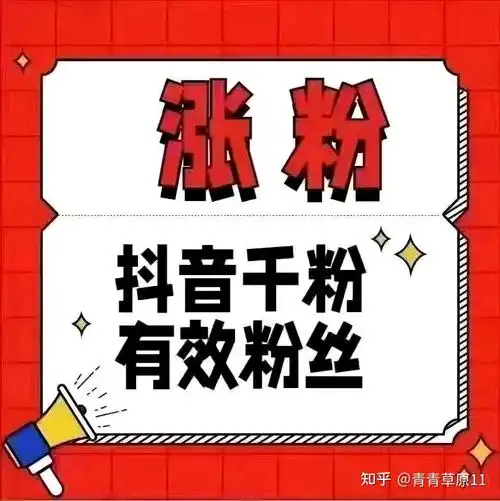 抖音千粉有效粉丝涨粉攻略